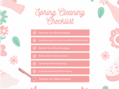 Spring Clean Your Salon